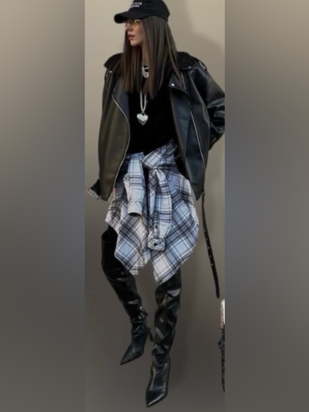 TREND NEW  ZARA FAUX LEATHER HIGH COLLAR BOMBER JACKET 
🚨FIRM PRICE NO DISCOUNT - Picture 10 of 16